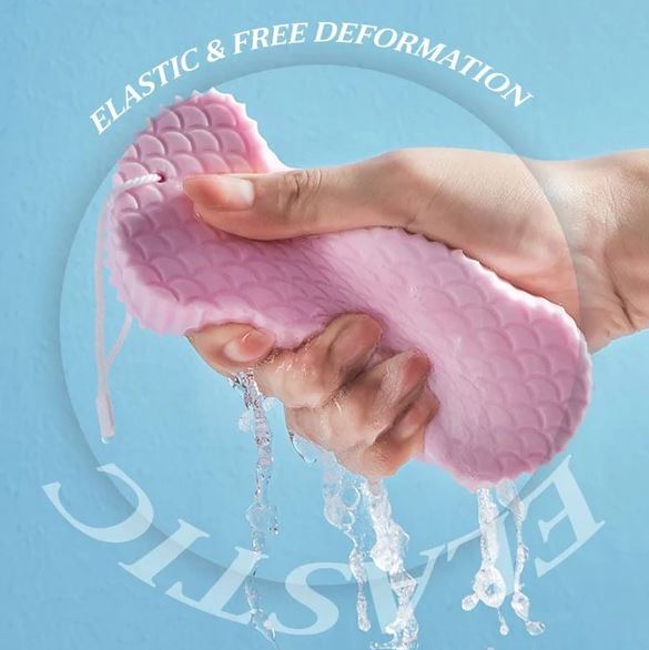 Esponja de baño exfoliante super suave