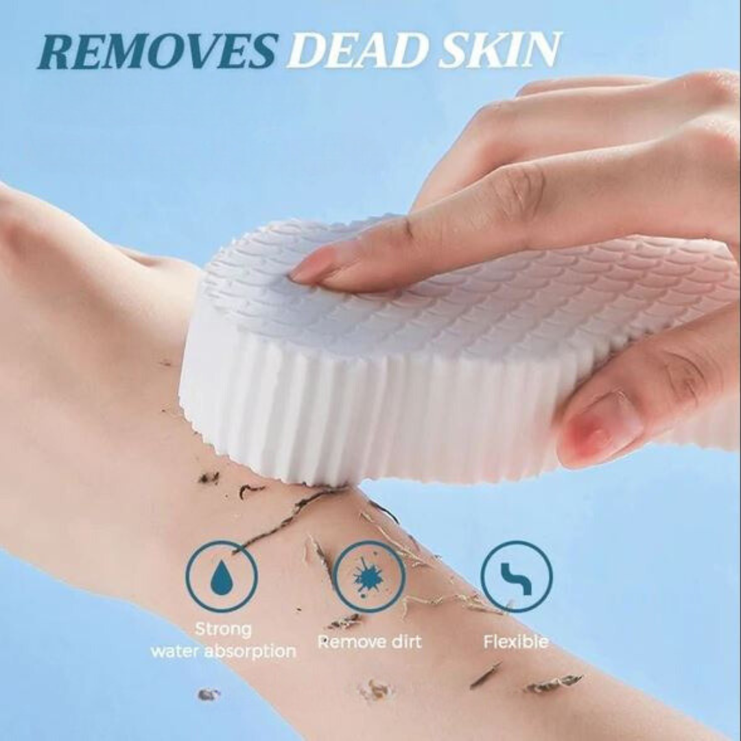 Esponja de baño exfoliante super suave