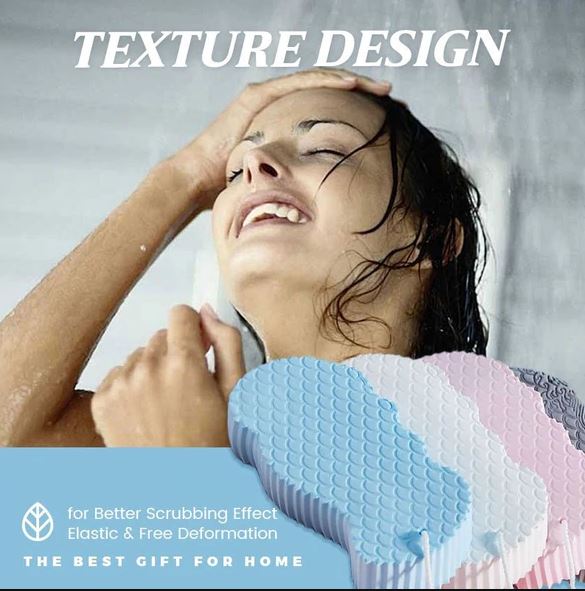 Esponja de baño exfoliante super suave