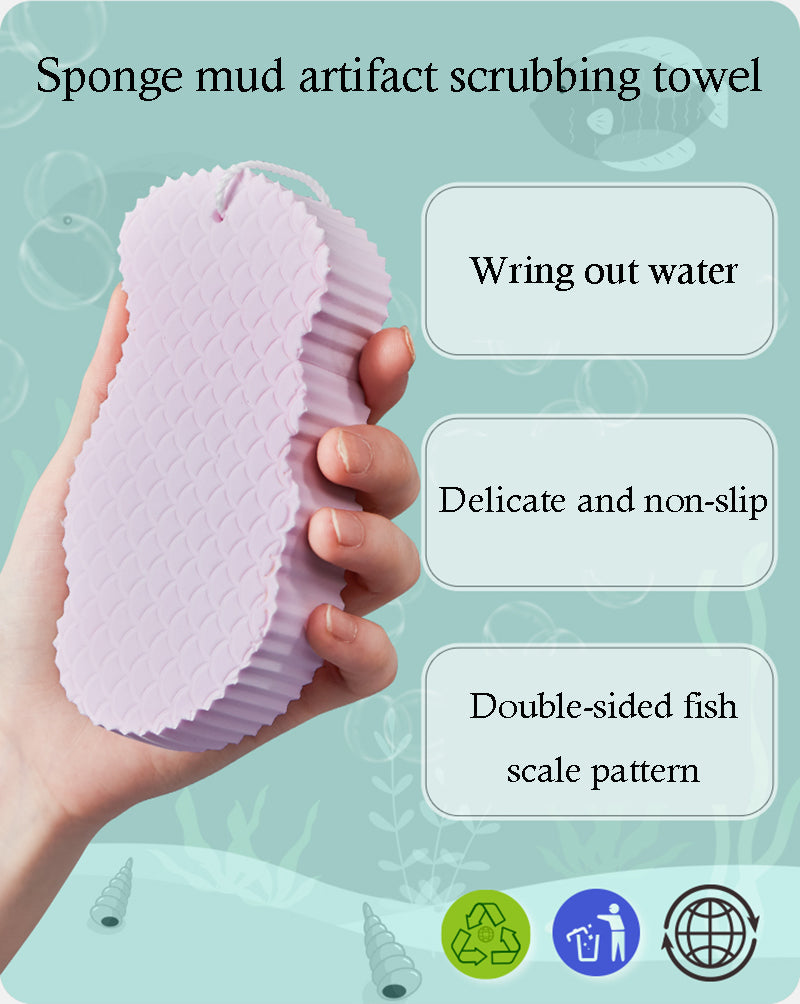 Esponja de baño exfoliante super suave