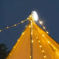 Mocna lampa kempingowa LED z długotrwałą baterią 