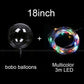 Wiederverwendbare LED-Ballons zur Beleuchtung Ihrer Feste (X10) 